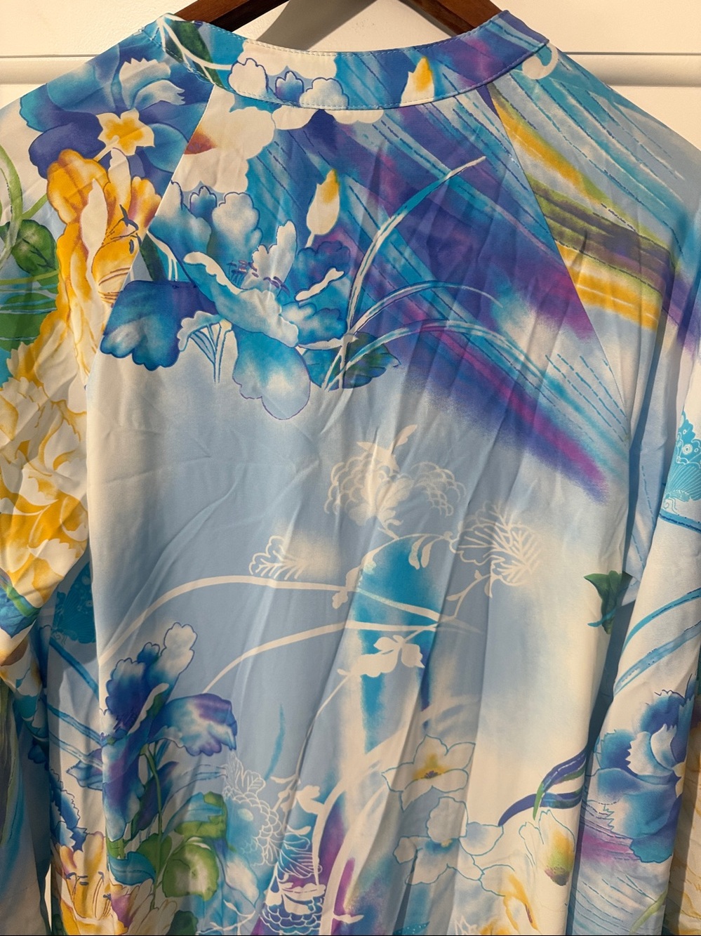NWT NATORI LUXURY zip caftan size small - Picture 7 of 9